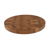 Beautiful maple end grain hand-crafted 14" round x 1 1/4" thick cutting board - Eaglecreek Boards