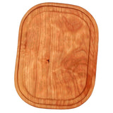 Small 10" x 8" x 3/4" Rectangular Birch Board with Juice Groove - Eaglecreek Boards