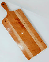 Beautiful solid wood cherry paddle cutting board - Eaglecreek Boards