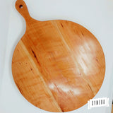 Cherry Wood Round Pizza Paddle Board - Eaglecreek Boards