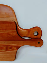 Beautiful solid wood cherry paddle cutting board - Eaglecreek Boards