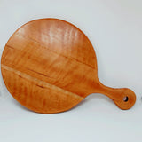Cherry Wood Round Pizza Paddle Board - Eaglecreek Boards