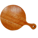 Cherry Wood Round Pizza Paddle Board - Eaglecreek Boards