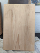 Solid wood maple rectangular cutting board - Eaglecreek Boards