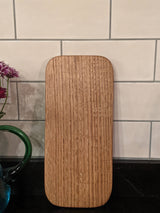 16" x 7" x 3/4" Rectangular Oak Board