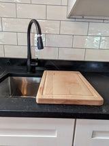 Butcher Block Board Reversible with Juice Groove