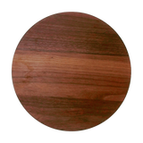 Small round walnut cheese board - Eaglecreek Boards