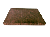Stunning End Grain Large Rectangular Walnut Wood Cutting Board - Eaglecreek Boards