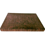 Eaglecreek Boards professional end grain hardwood cutting board with a rich dark wood finish and durable surface.