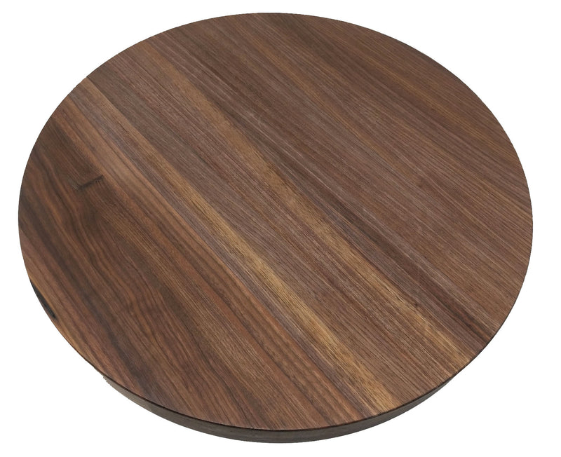Stunning Black Walnut Round Cutting Board - Eaglecreek Boards