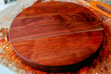 Stunning Black Walnut Round Cutting Board - Eaglecreek Boards