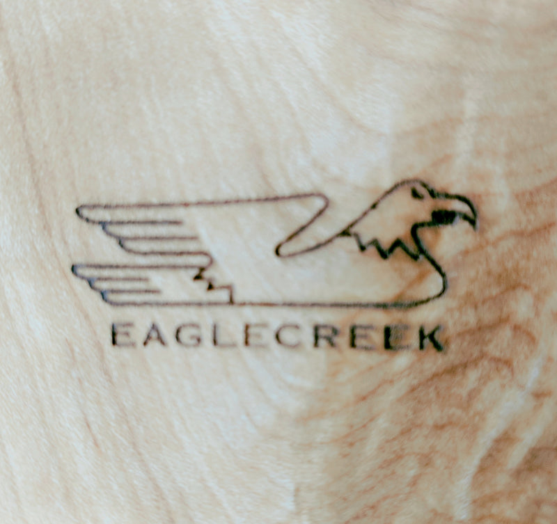 "The Hank" Long Round Curly Maple Board - Eaglecreek Boards