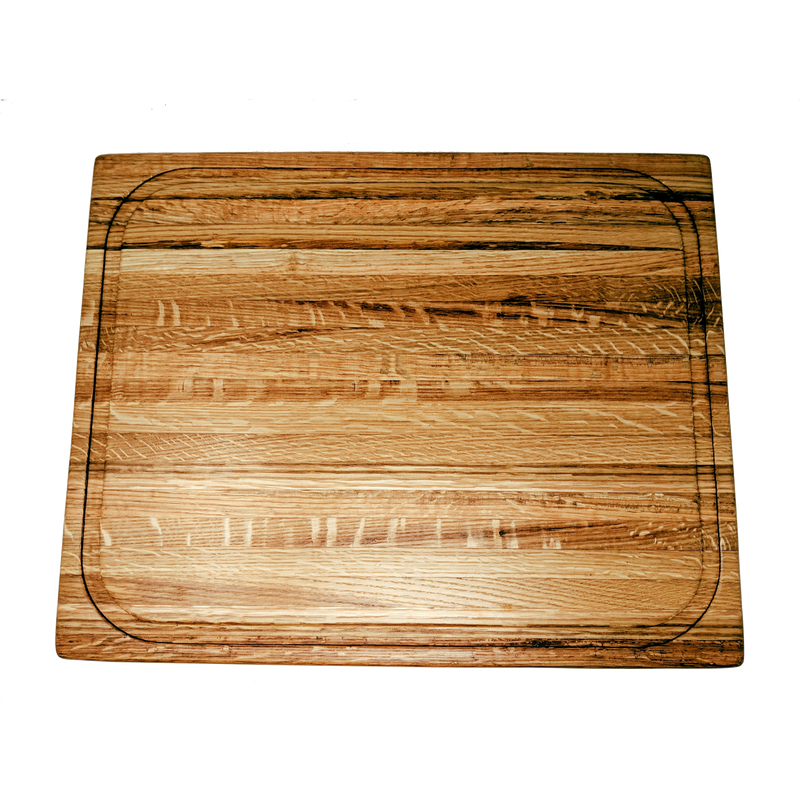 Extra Large End Grain White Oak Cutting Board, Butcher Block