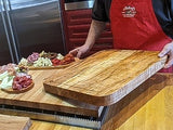 The "Workhorse" Extra Large Solid Maple Chop Block Cutting Board - Eaglecreek Boards