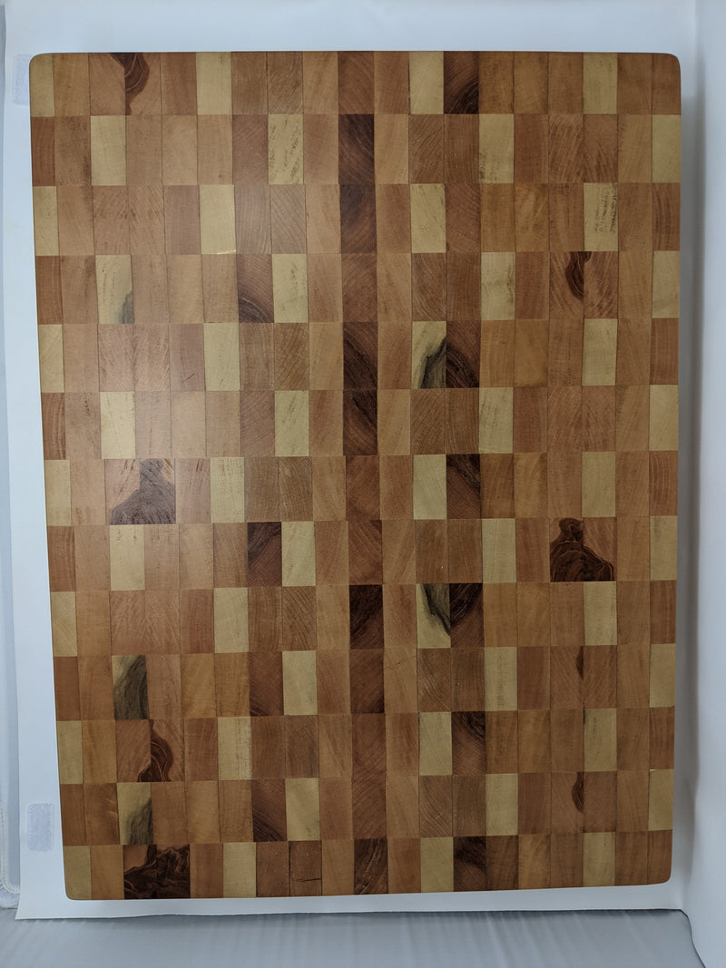 Solid Birch 18x24x2 End Grain Chop Block Cutting Board - Eaglecreek Boards