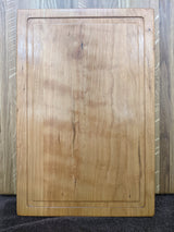 Maple rectangle wood board with groove