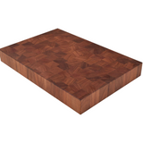 Premiere solid cherry hardwood end grain cutting board 18" x 12" x 1 3/4" - Eaglecreek Boards