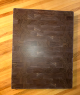 Stunning End Grain Large Rectangular Walnut Wood Cutting Board - Eaglecreek Boards